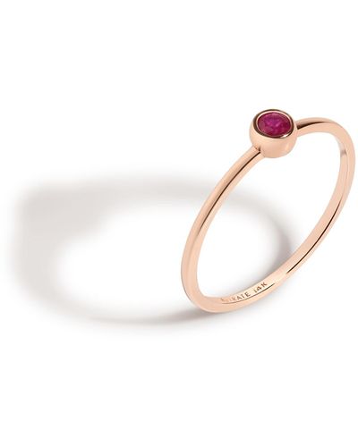 AUrate New York Birthstone Ring (ruby) - Multicolor