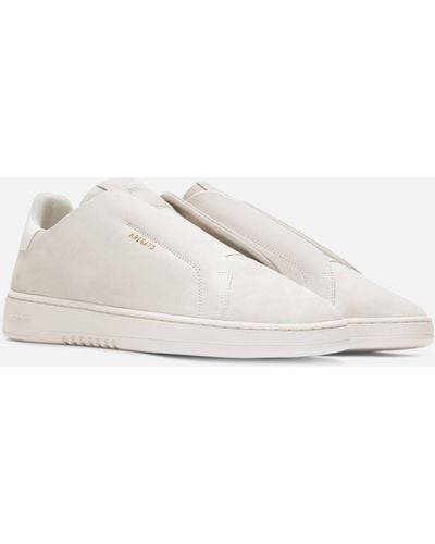 Axel Arigato Dice Laceless Suede Low-top Sneakers - White