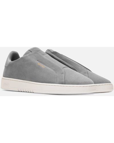 Axel Arigato Dice Laceless Suede Low-top Trainers - Grey
