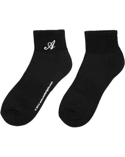 Axel Arigato Signature Ankle Socks - Black