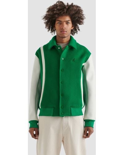 Axel Arigato Bay Varsity Jacket - Green
