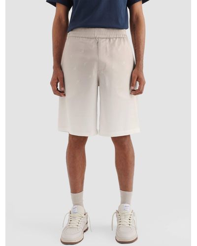 Axel Arigato Pitch Ombré Shorts - Natural