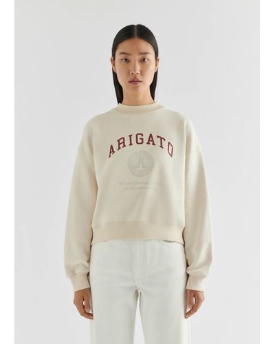 Axel Arigato College Sweatshirt - Natural