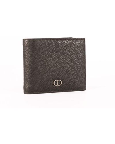 Tri-Fold Wallet Black  Mens Dior Wallets Card Holders ⋆ Rincondelamujer