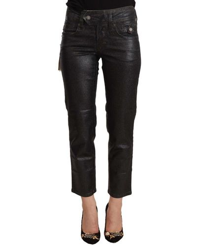 Straight jeans John Galliano Blue size 43 FR in Denim - Jeans
