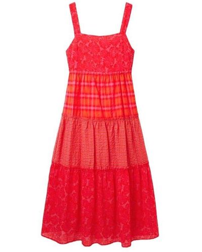 Red Desigual Dresses for Women | Lyst