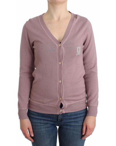 John Galliano Pink Mock Zip Cardigan Sweatshirt Sweater – AUMI 4