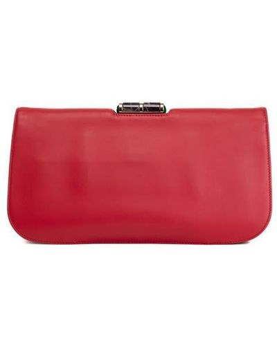 BVLGARI Pouch - Red
