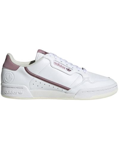 asesinato Destilar Invalidez White Adidas Continental 80 Shoes for Women - Up to 25% off | Lyst