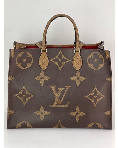 Louis Vuitton Limited Edition Denim Monogram Porte Epaule Raye GM