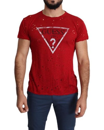 kranium Normalisering lytter Guess T-shirts for Men | Online Sale up to 74% off | Lyst