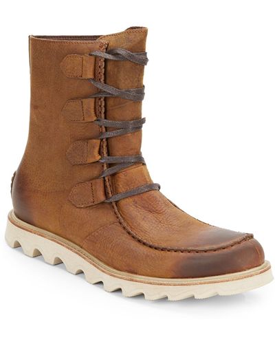 Sorel Mad Lace Boots - Brown