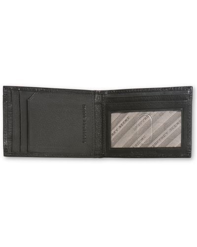 Geoffrey Beene Savannah Front Pocket Wallet - Black