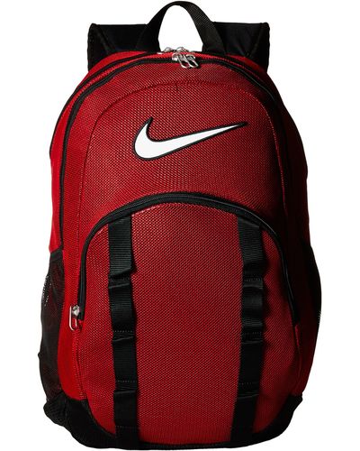 Nike Brasilia 7 Backpack Mesh Xl - Red