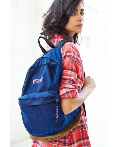 Urban Renewal Vintage Jansport Backpack - Blue