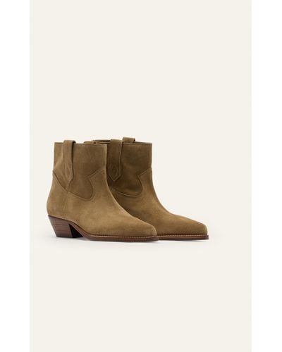 Ba&sh Ankle Boots Cray - Natural