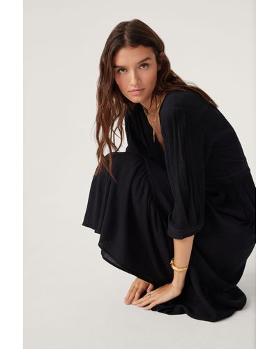 Ba&sh Dress Saturne - Black