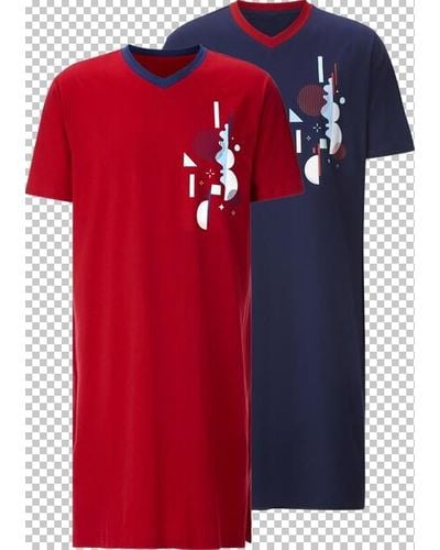Babista Doppelpack Nachthemd Vierto - Rot