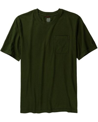 Topo Dirt Pocket Short-Sleeve T-Shirt - Green