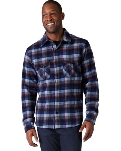 Smartwool Anchor Line Shirt Jacket - Blue