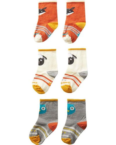 Smartwool Trio Sock - Orange
