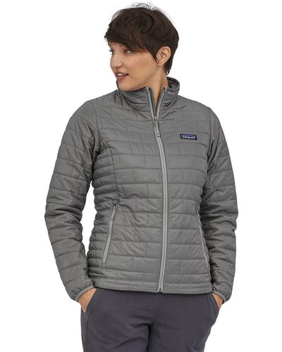 Patagonia Nano Puff Quilted Jacket - Purple