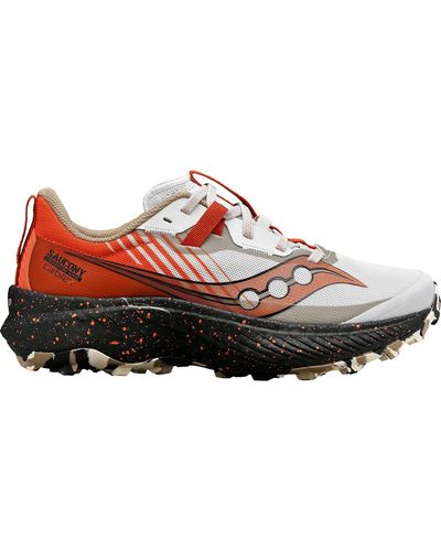 Saucony Endorphin Edge Trail Running Shoe - Red