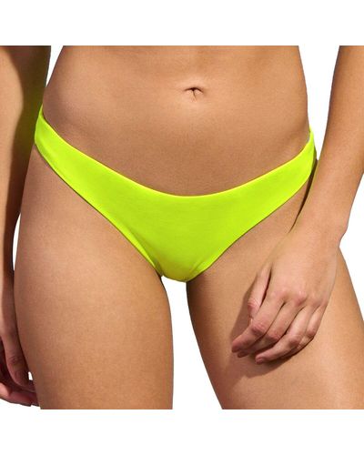 Maaji Flirt Bikini Bottom - Yellow