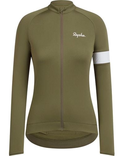 Rapha Core Long-Sleeve Jersey - Green