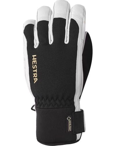 Hestra Army Leather Gore-Tex Short Glove - White