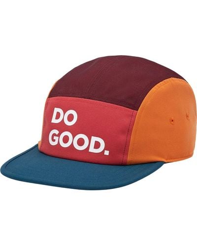 COTOPAXI Do Good 5-panel Hat - Red