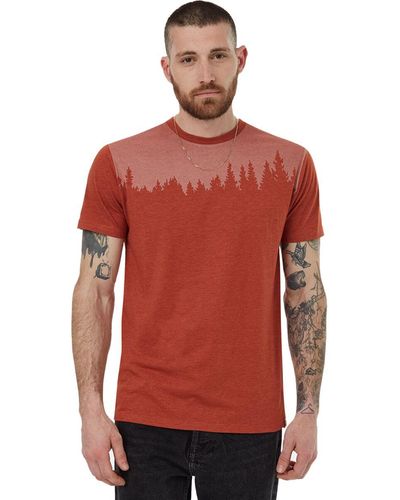 Tentree Juniper T-Shirt - Red