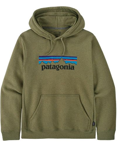 Patagonia P-6 Logo Uprisal Hoodie Buckhorn - Green