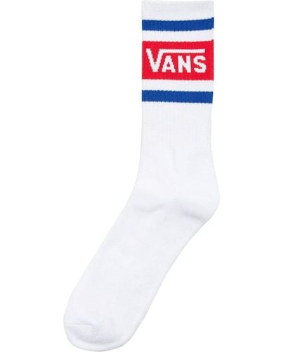 Vans Drop V Crew Sock - White