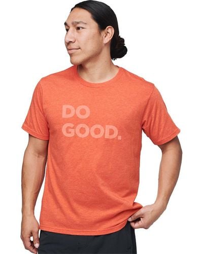 COTOPAXI Do Good T-Shirt - Red