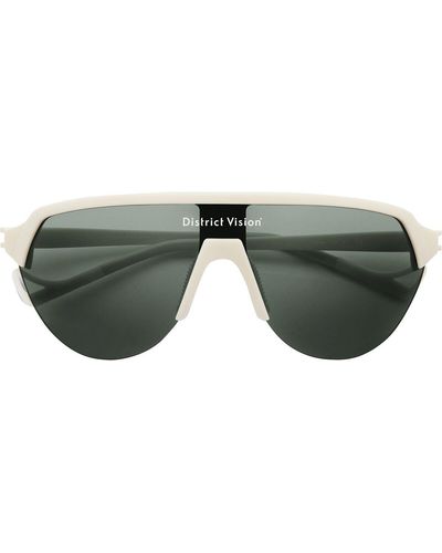 District Vision Nagata Speed Blade Sunglasses - Green