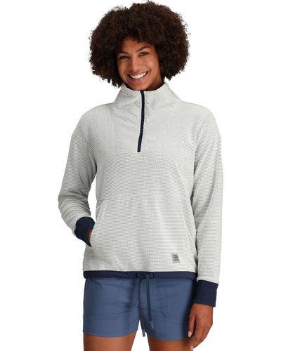 Outdoor Research Trail Mix 1/4-Zip Pullover - Gray