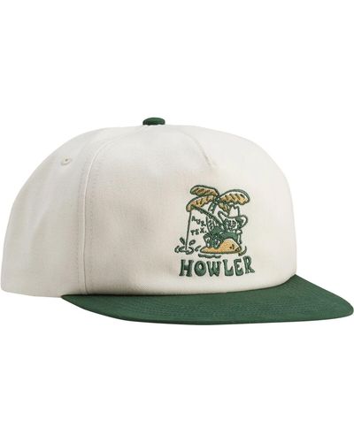 Howler Brothers Island Time Unstructured Snapback Hat - Green