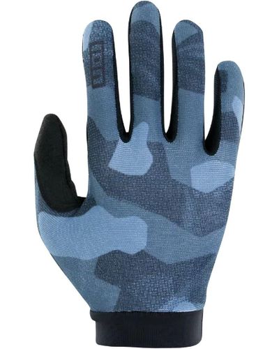 Ion Scrub Long Finger Glove Storm - Blue