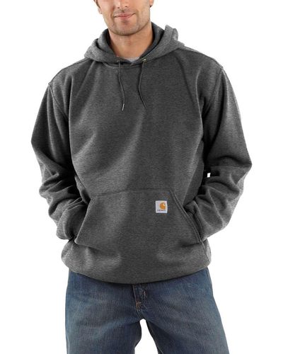 Carhartt Midweight Pullover Hooded Sweatshirt - Gray