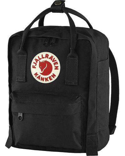 Fjallraven Mini Kanken Backpack - Black