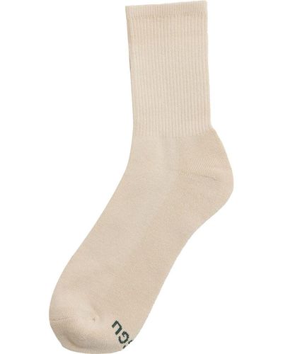 BAGGU Ribbed Sock - Natural