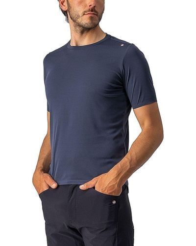 Castelli Tech 2 T-Shirt - Blue