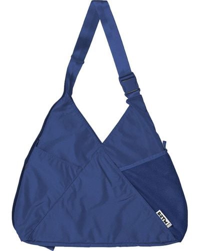 BABOON TO THE MOON Triangle 18L Tote - Blue