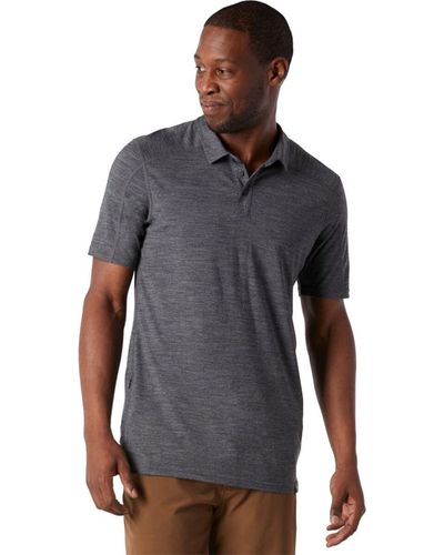 Smartwool Short-Sleeve Polo Shirt - Blue