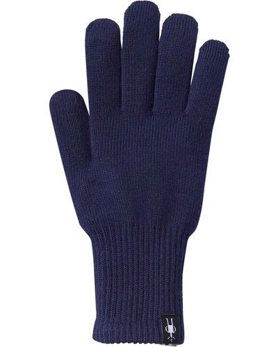 Smartwool Liner Glove Deep - Blue