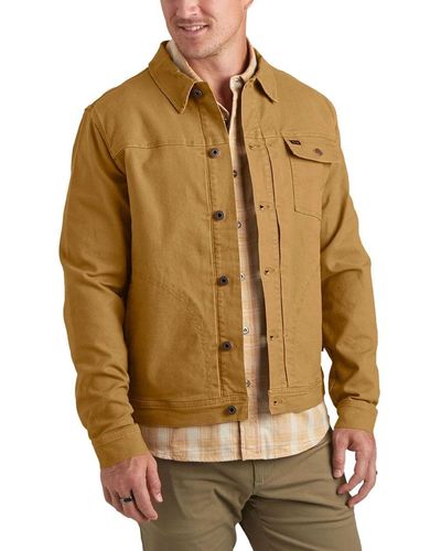 Howler Brothers Hb Lined Depot Jacket - Brown