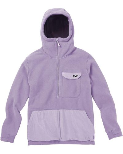 FW Apparel Catalyst Fleece Hoodie - Purple