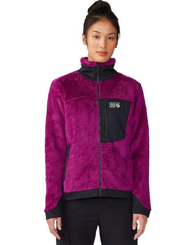 Mountain Hardwear Polartec High Loft Jacket - Purple