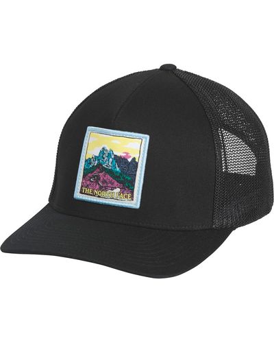 The North Face Truckee Trucker Hat Tnf/Earthscape Patch - Black